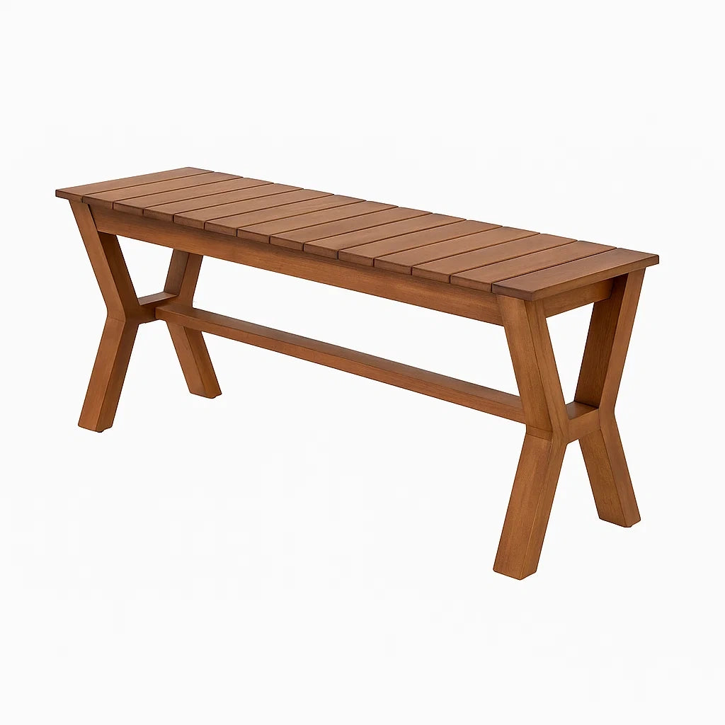 Teakholzbank für Außenbereich 120 cm Braun